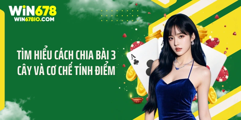 Tìm hiểu cách chia bài 3 cây và cơ chế tính điểm