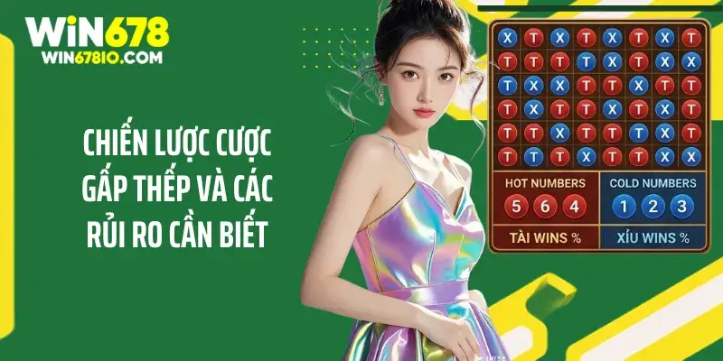 Chiến lược cược gấp thếp và các rủi ro cần biết